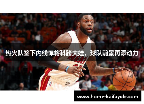 热火队签下内线悍将科跨夫娃，球队前景再添动力